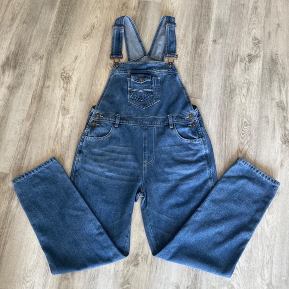 NWOT 🦋 Cotton Denim Overalls | Small - Picture 4 of 16